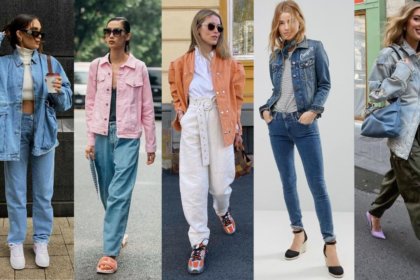 Модные женские джинсовые куртки 2024